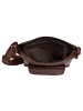 SPIKES & SPARROW Umhängetasche CROSS BODY echt Leder in cognac