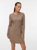 Vero Moda Strickkleid in Fossil
