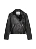 Marc O'Polo Biker-Lederjacke regular in Schwarz