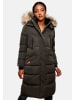Marikoo Steppmantel Schneesternchen in Anthracite