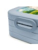 Mr. & Mrs. Panda Lunchbox Einhorn Herz Design ohne Spruch in Blau Pastell