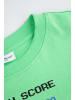 Coccodrillo T-Shirt mit kurzen Ärmeln in grün