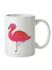 Mr. & Mrs. Panda Teetasse Flamingo Classic ohne Spruch in Weiß