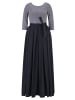 Vera Mont Abendkleid im Glitzer-Look in Patch Dark Blue/Dark Blue