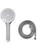 Beliani Wannenarmaturen TARMA in Silber - (W) 12 x (H) 25 x (L) 3 cm