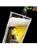 Mr. & Mrs. Panda Weizenbier Glas Alpaka Stolz mit Spruch in Transparent