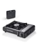 EASYmaxx Gaskocher tragbar 2100W schwarz  Schwarz
