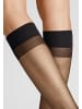 Hudson Feinkniestrümpfe Lilly Lafina 15 2-Pack druckfreier Bund in Black