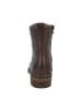 Solidus Schnür-Stiefeletten für Damen in dunkel-braun