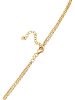 Elli Halskette 925 Sterling Silber Plättchen in Gold