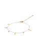 IZIA Women Chain Anklet in Gold