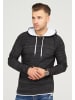 behype Kapuzensweatshirt NATHANAEL in Schwarz