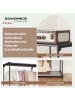 SONGMICS Kleiderschrank Rylan in Grau - (B)43 x (H)165 x (T)112 cm