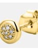 Diamant L'éternel Ohrringe aus 375 Gelbgold mit Diamant