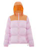 myMo Damen Wattierte Steppjacke in Süßes Pink Aprikose