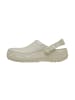 Crocs Classic Crafted Clog – flacher Slipper zum Hineinschlüpfen Beige