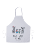 Mr. & Mrs. Panda Grillschürze Koala Familie zwei mit Spruch in Weiß