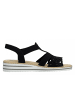 rieker Sandalette  in Schwarz