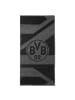 BVB BVB Handtuch grau/schwarz 50x100 cm in grau/ schwarz