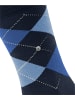 Burlington Edinburgh Socke in Marine