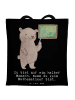 Mr. & Mrs. Panda Tragetasche Mathematiker Herz mit Spruch in Schwarz