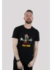 F4NT4STIC T-Shirt Disney Micky Maus Weihnachten in schwarz