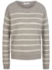 PETER HAHN Strickpullover New Wool in grau