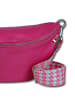 Florence Gürteltasche Leder pink ca. 37cm