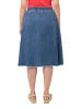 Ulla Popken Jeansrock in light blue