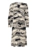 SAINT TROPEZ Kleid IselinSZ Fitted in Black Wavy Flowers