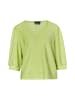 faina Glitzershirt in Limette