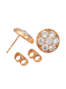 faina Earrings in Rose Gold