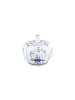 Seltmann Weiden Zuckerdose Amina Strohblume 290 ml blau-weiß in blau-weiß