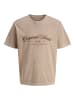 Jack & Jones T-shirt in Mocha Meringue