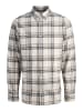 Jack & Jones Flanellhemd in Moonbeam
