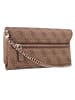 Guess Noelle II Clutch Geldbörse 21 cm in latte logo-brown