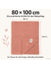 fillikid Babydecke Strick 80x100 cm Exklusiv in Rosa