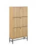 ebuy24 Schuhschrank Albany Natur 72 x 25 cm