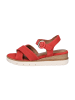 Tamaris Keilsandalette in Rot