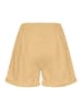 SAINT TROPEZ Shorts ZalindaSZ Gerade Passform in Croissant