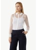 comma Bluse in 0100_weiß