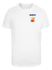 Mister Tee Mister Tee Herren Vintage Spritz Tee in white