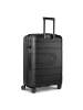 Redolz Essentials 11 4 Rollen Trolley 66 cm mit Dehnfalte black