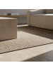 KADIMA DESIGN Teppich Flachgewebe Waschbar Einfarbig CIMA Strapazierfähig OEKO-TEX in Beige