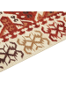 Beliani Kelim VOSKEVAZ in Bunt/Orange/Rot - (W) 160 x (H) 1 x (L) 230 cm