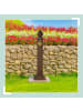 relaxdays Standbrunnen in Braun - (B)21 x (H)81 x (T)24,5 cm