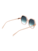 Bulget Frauen Sonnenbrille Geometrisch Rose