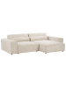 Beliani 2-Sitzer Sofa HELLNAR in Beige - (W) 262 x (H) 70 x (L) 176 cm linksseitig
