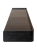 ebuy24 Wandregal Protopia Schwarz 120 x 21 cm