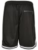 Urban Classics Urban Classics Herren Premium Stripes Mesh Shorts in black